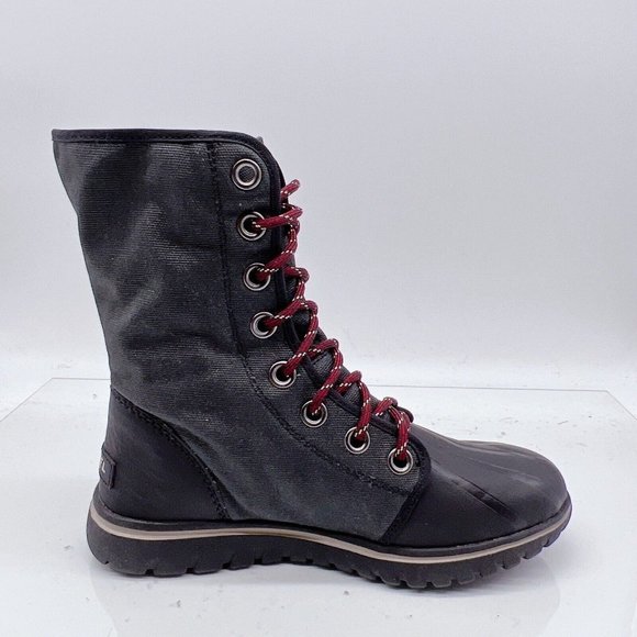 Sorel Cozy 1964 Women’s Waterproof Tall Winter Boot Black Lace Up US 6 - Picture 8 of 12